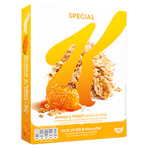 Alimento Cereales de desayuno Special K Avena y Miel - imagen