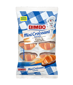 Alimento Mini Croissant Bañado - imagen