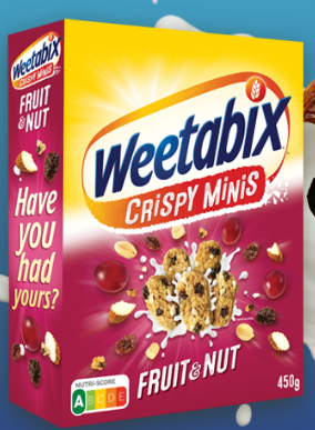 Alimento Cereales de desayuno Crispy Minis  Fruit & Nut - imagen