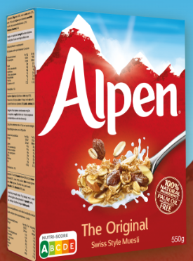 Alimento Muesli Alpen Original - imagen