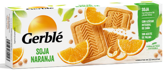 Alimento GALLETAS SOJA NARANJA - imagen