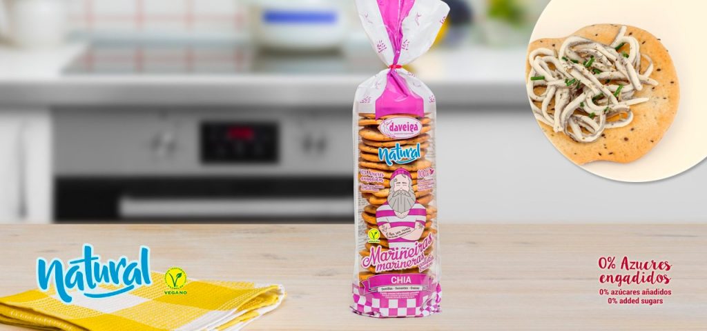 Alimento Galletas Marineras con semillas de chía - imagen