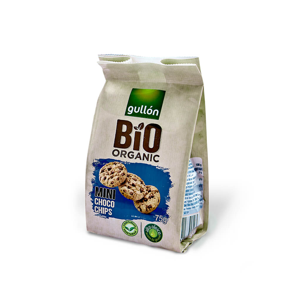 Alimento Galletas mini choco chips Bio organic - imagen