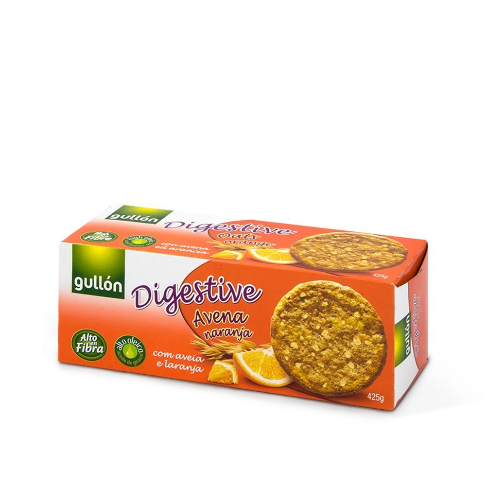 Alimento Galletas Digestive Avena naranja - imagen