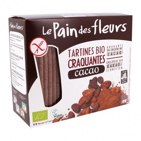 Alimento Cracker cacao Le Pain des Fleurs 160 g - imagen