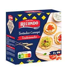 Alimento Tostada canapé redonda - imagen