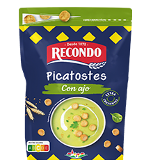 Alimento Picatostes sabor ajo - imagen