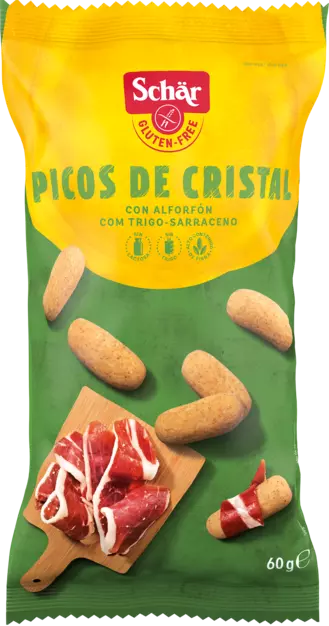 Alimento Picos de Cristal - colines de pan. - imagen