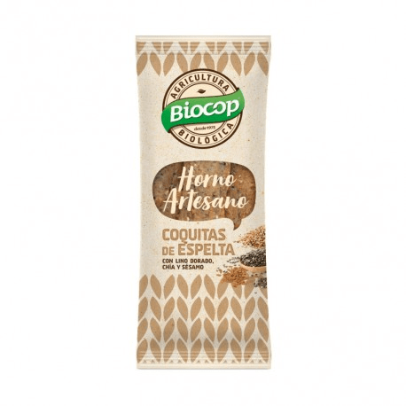 Alimento Coquitas de
espelta con lino dorado
chía y sésamo Biocop
75 g - imagen