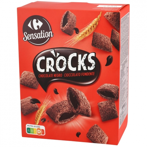 Alimento Cereales rellenos de chocolate negro - imagen