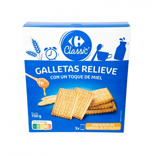 Alimento Galletas relieve - imagen