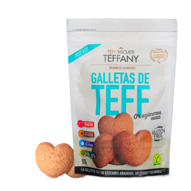 Alimento Galletas de teff sin azúcar - imagen