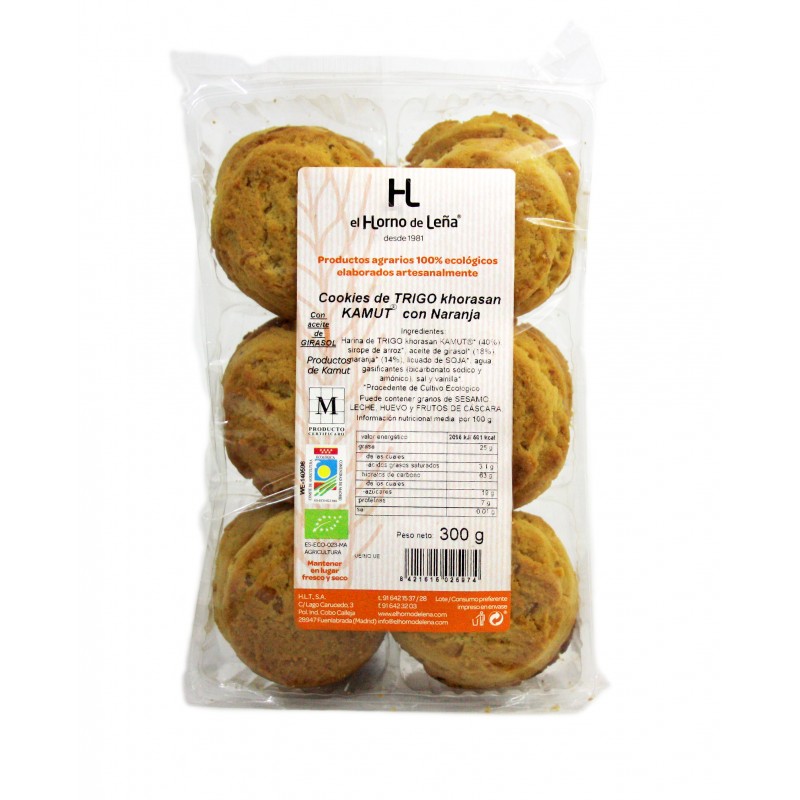 Alimento Galletas de kamut naranja eco - imagen