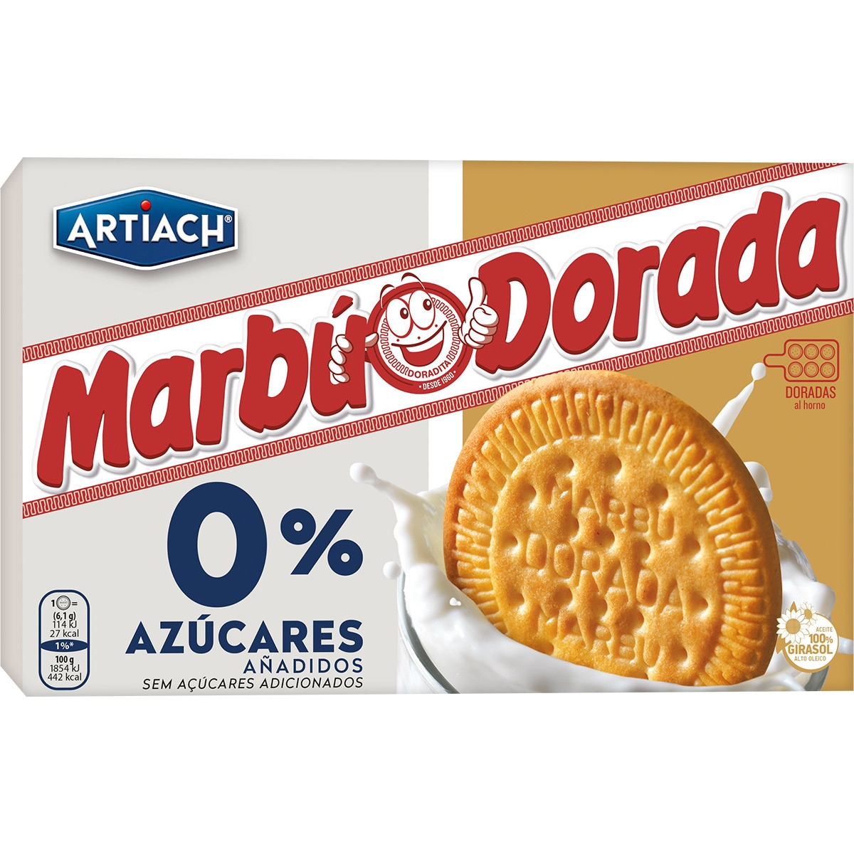 Alimento Galletas María marbú dorada sin azúcares añadidos - imagen
