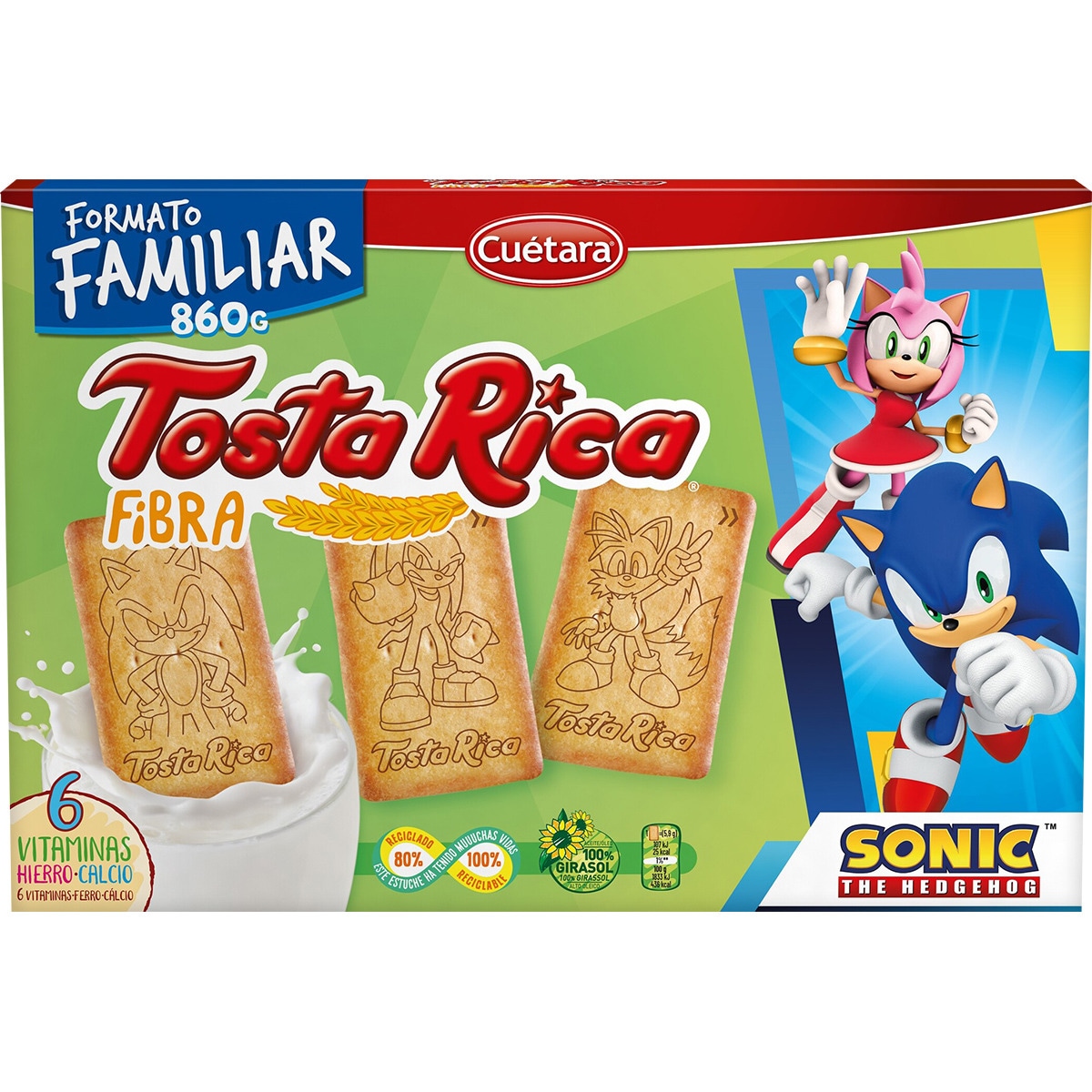 Alimento Galletas enriquecidas con fibra - imagen