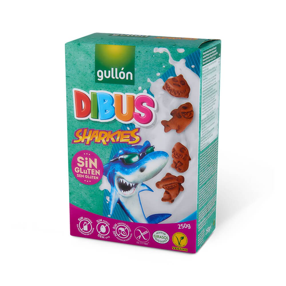 Alimento Galletas Sharkies Sin Gluten - imagen