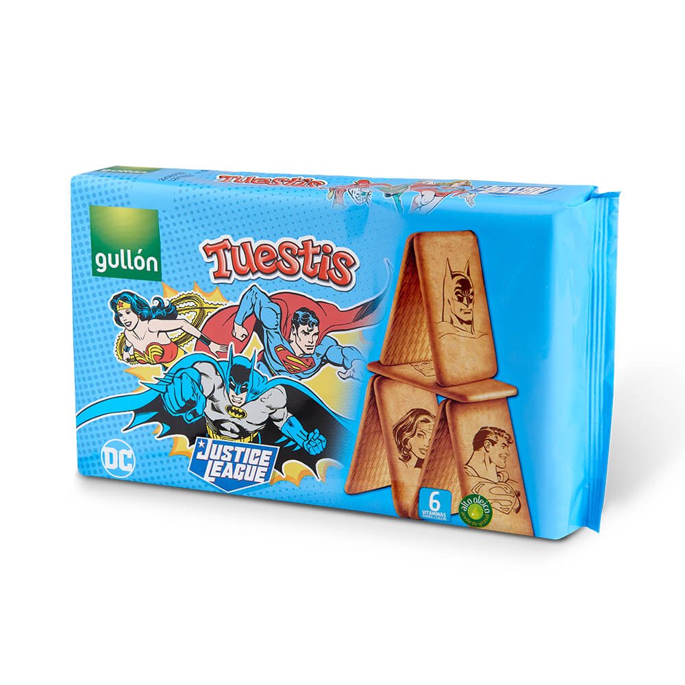Alimento Galletas Tuestis Liga de la Justicia - imagen