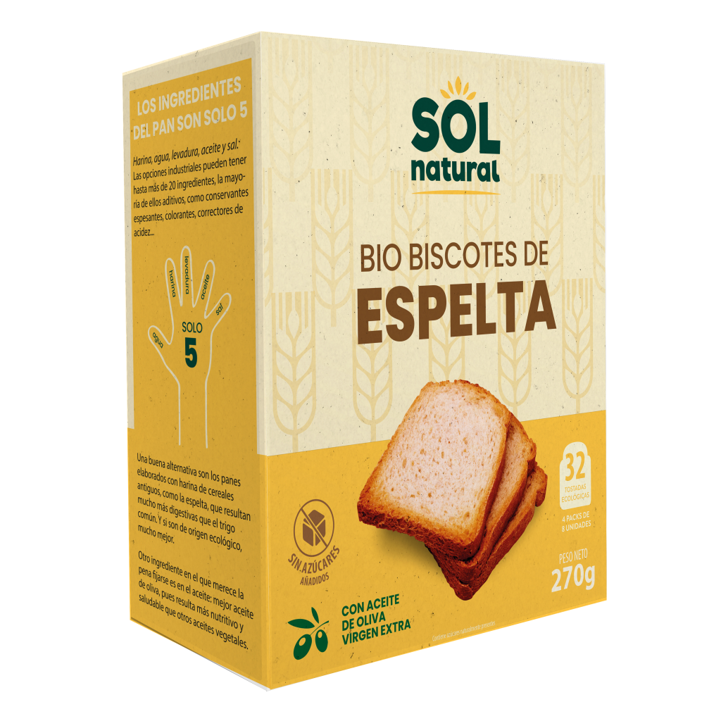 Alimento Bicotes de espelta bio - imagen