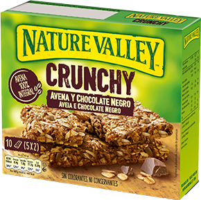 Alimento Barrita crunchy de Avena y chocolate negro - imagen