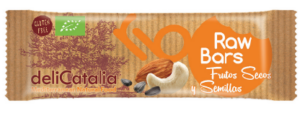 Alimento Barrita ecológica de frutos secos y semillas. - imagen