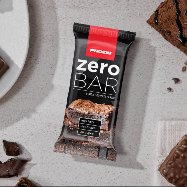 Alimento Barrita proteica Zero bar sabor brownie - imagen