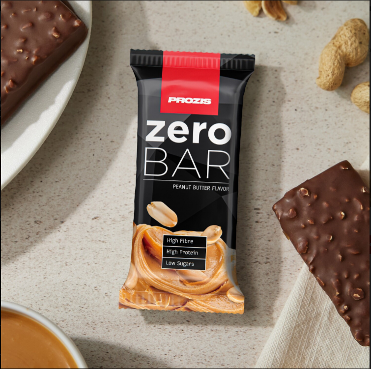 Alimento Barrita proteica Zero bar sabor crema de cacahuete - imagen