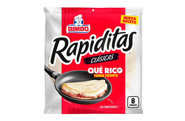 Alimento Tortilla Rapiditas Clásicas - imagen