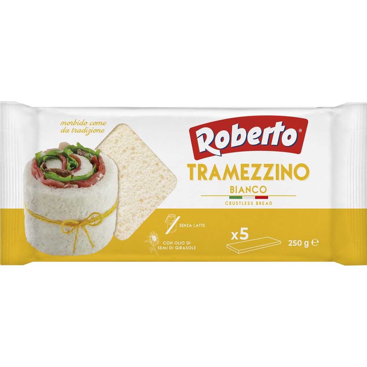 Alimento Pan tramezzino blanco - imagen