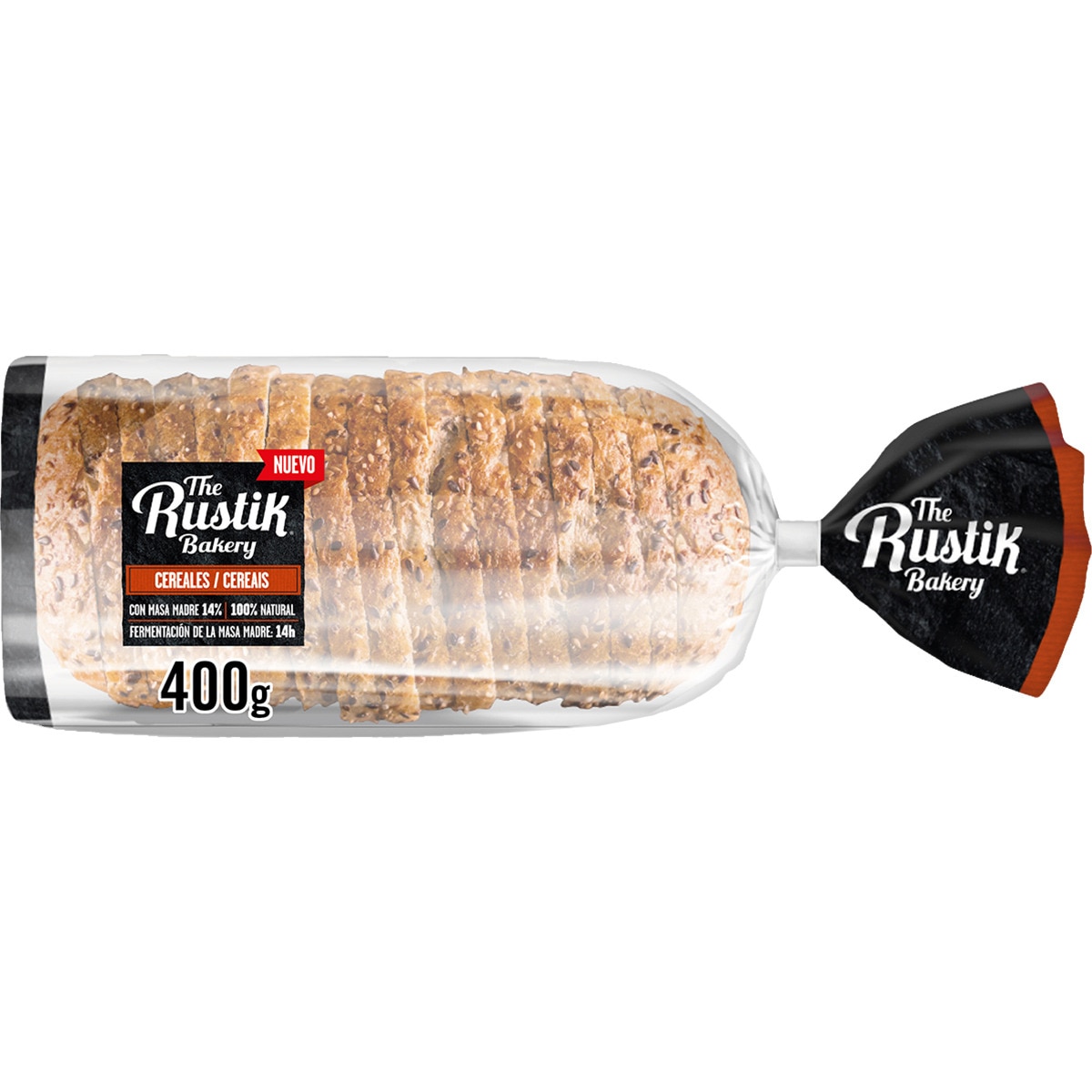 Alimento Barra de pan con cereales y masa madre - imagen