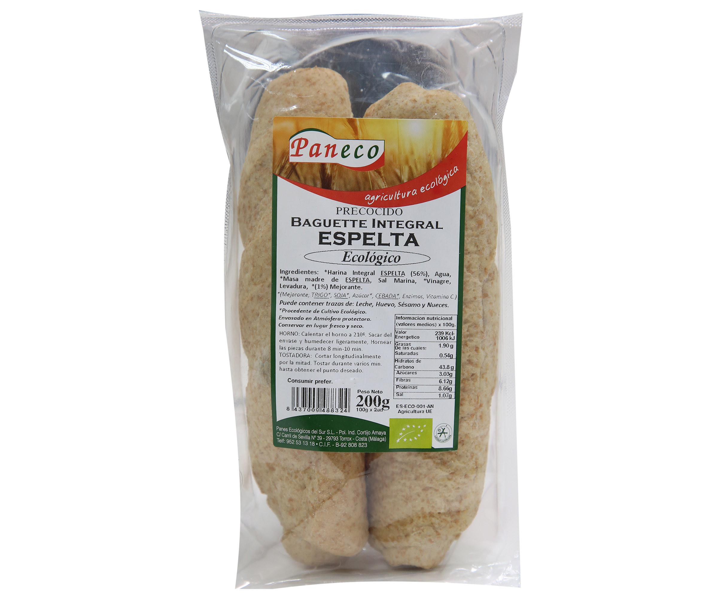 Alimento Pan integral espelta - imagen