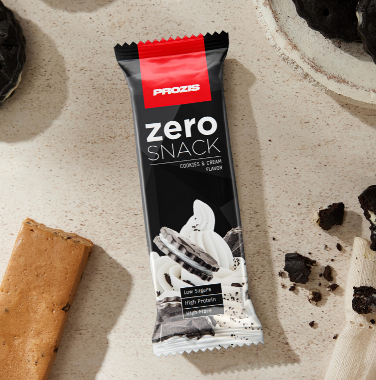 Alimento Barrita Zero snack sabor galletas y crema - imagen