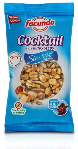 Alimento Cóctel de frutos secos sin sal añadida - imagen