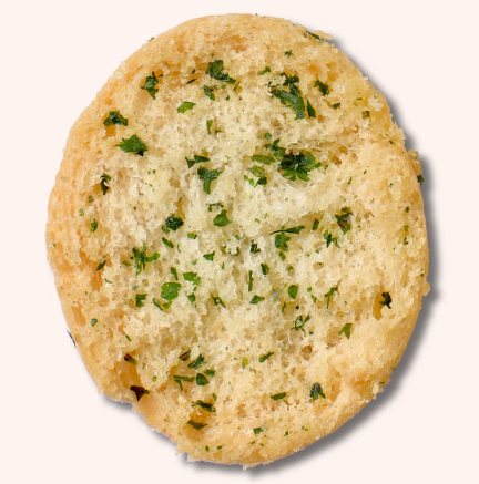 Alimento Pan tostado de trigo con ajo y perejil - imagen