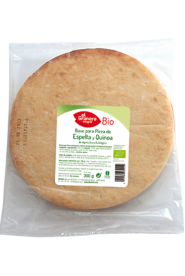 Alimento Bases de espelta integral y quinoa para pizza bio - imagen