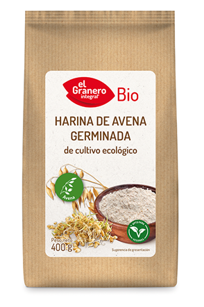 Alimento Harina de avena germinada bio - imagen