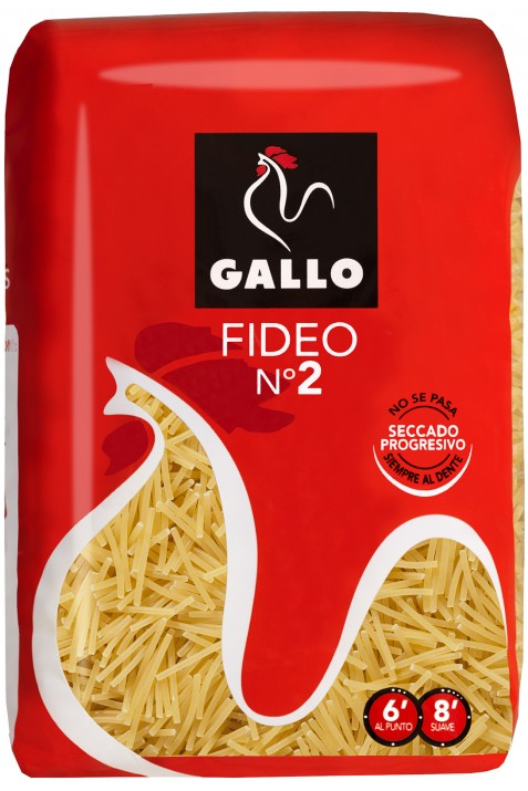 Alimento Pasta clásica fideo nº2 - imagen