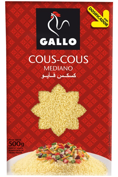 Alimento Pasta cous-cous mediano - imagen