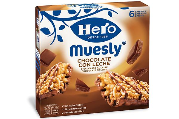 Alimento Barrita muesly de chocolate con leche - imagen