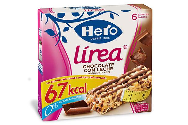 Alimento Barrita de cereales, 0%, chocolate con leche - imagen