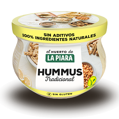 Alimento Hummus con garbanzos estilo tradicional - imagen