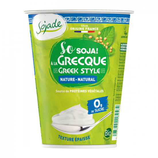 Alimento Yogur griego de soja– Natural - imagen