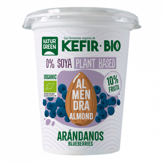 Alimento Kefir de Almendra Arándanos Bio - imagen