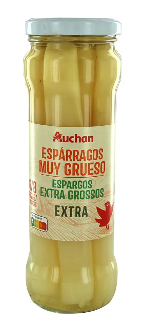 Alimento Espárragos blancos muy gruesos - imagen