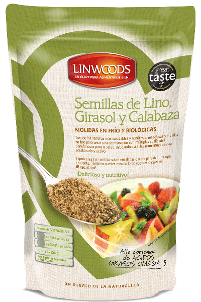 Alimento Semillas de lino, girasol y calabaza molidas - imagen