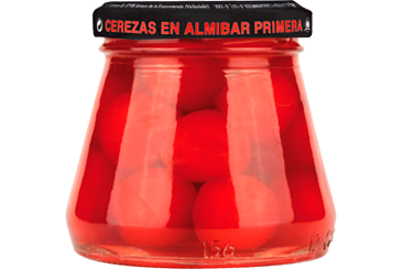 Alimento Cerezas rojas en almíbar primera - imagen