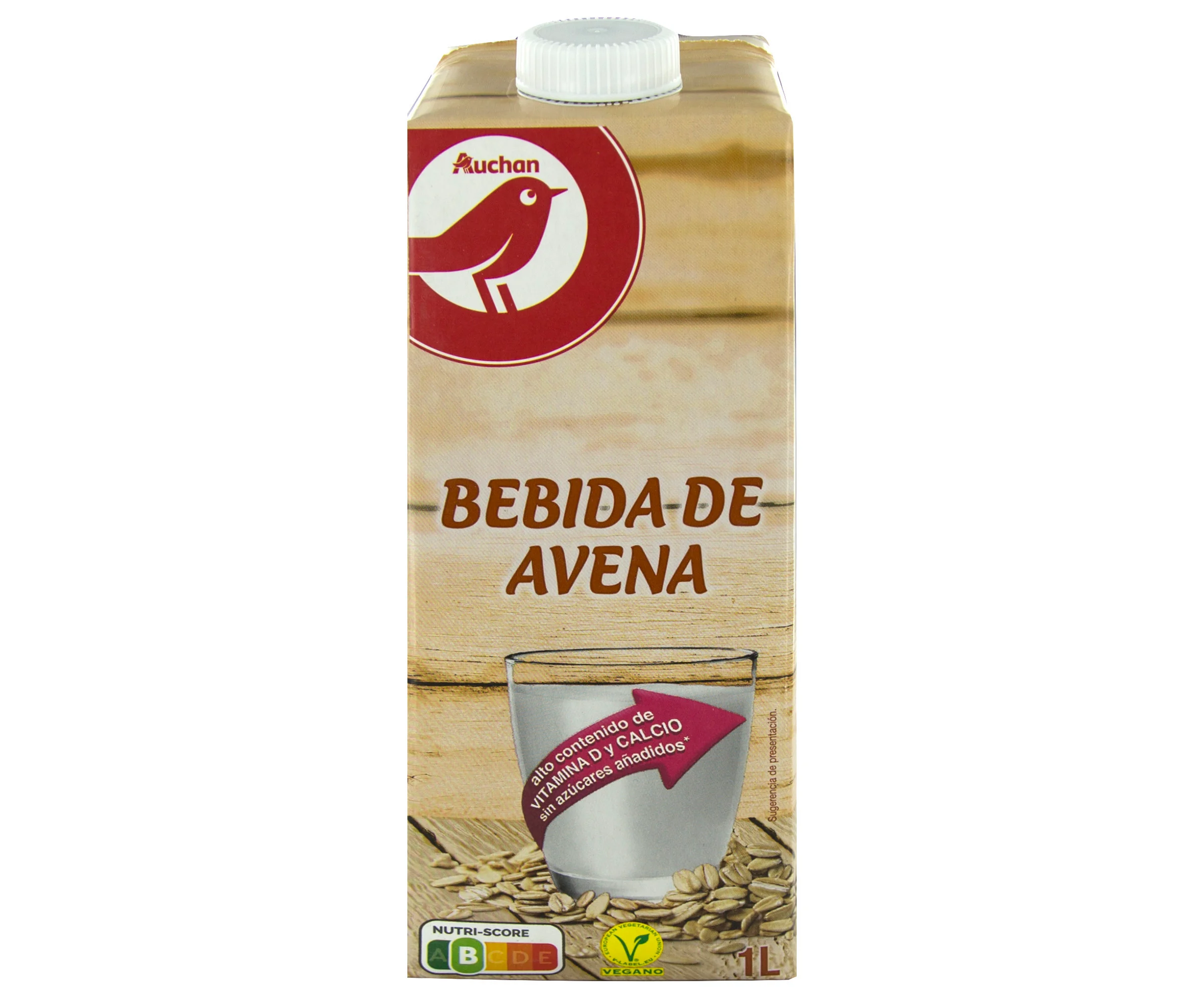 Alimento Bebida de avena con alto contenido de calcio y vitamina D - imagen
