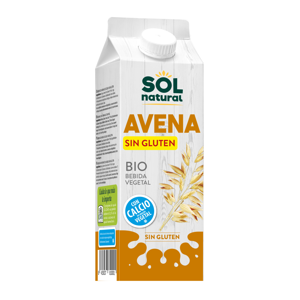 Alimento Bebida de avena sin gluten con calcio
bio - imagen