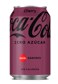 Alimento Coca-Cola Zero Cherry - imagen