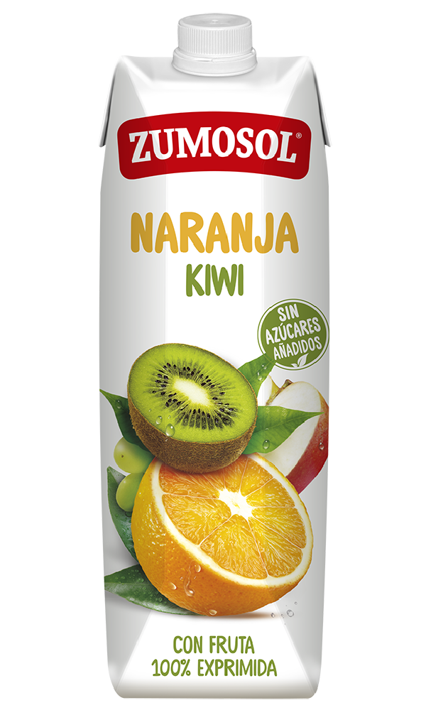 Alimento Bebida de naranja con Kiwi con fruta exprimida - imagen