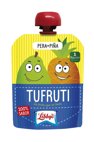 Alimento Pure pera-piña - imagen